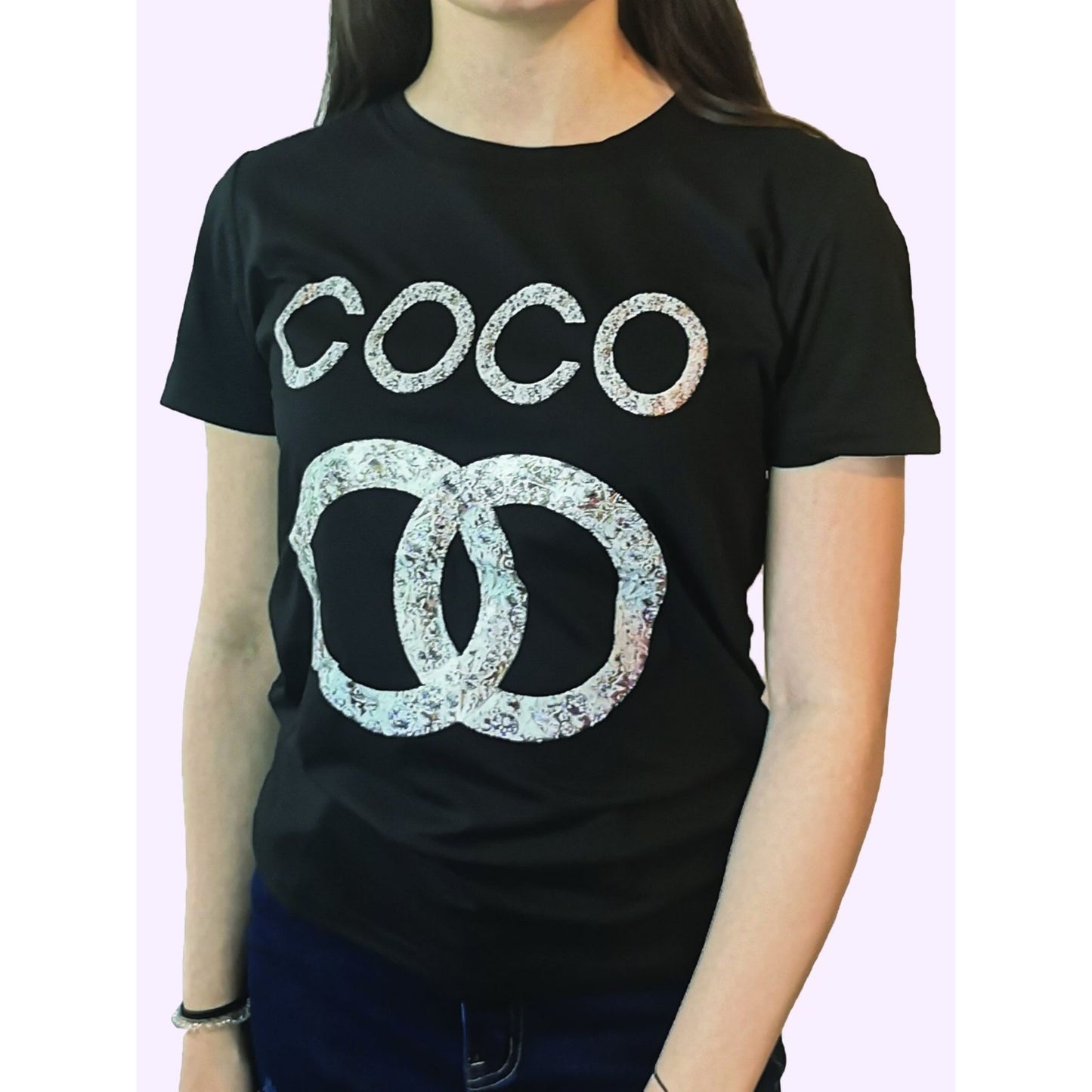 Coco T-shirt Tee/Top - Black