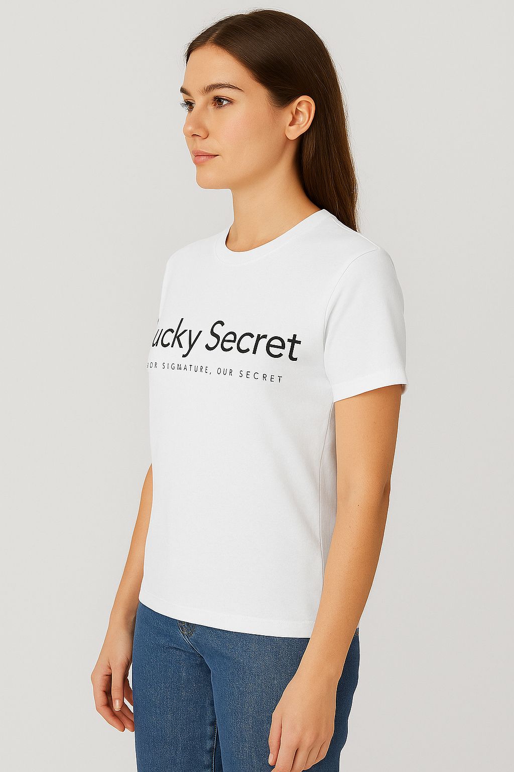 Lucky Secret Crew Neck Tee