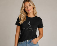LS Crew Neck Tee Black