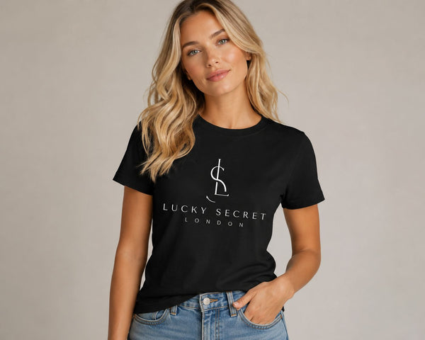 LS Crew Neck Tee Black